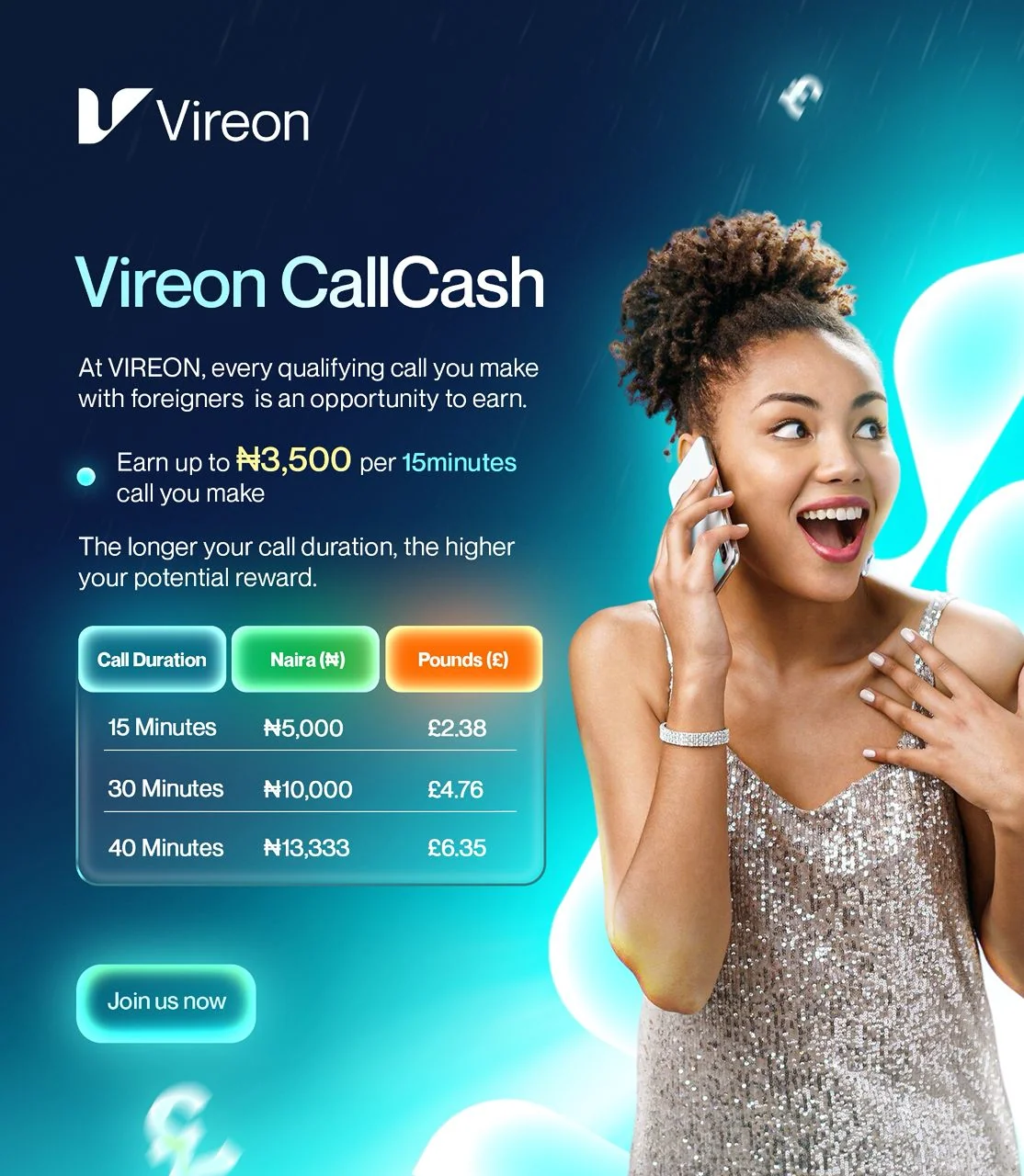 Vireon CallCash